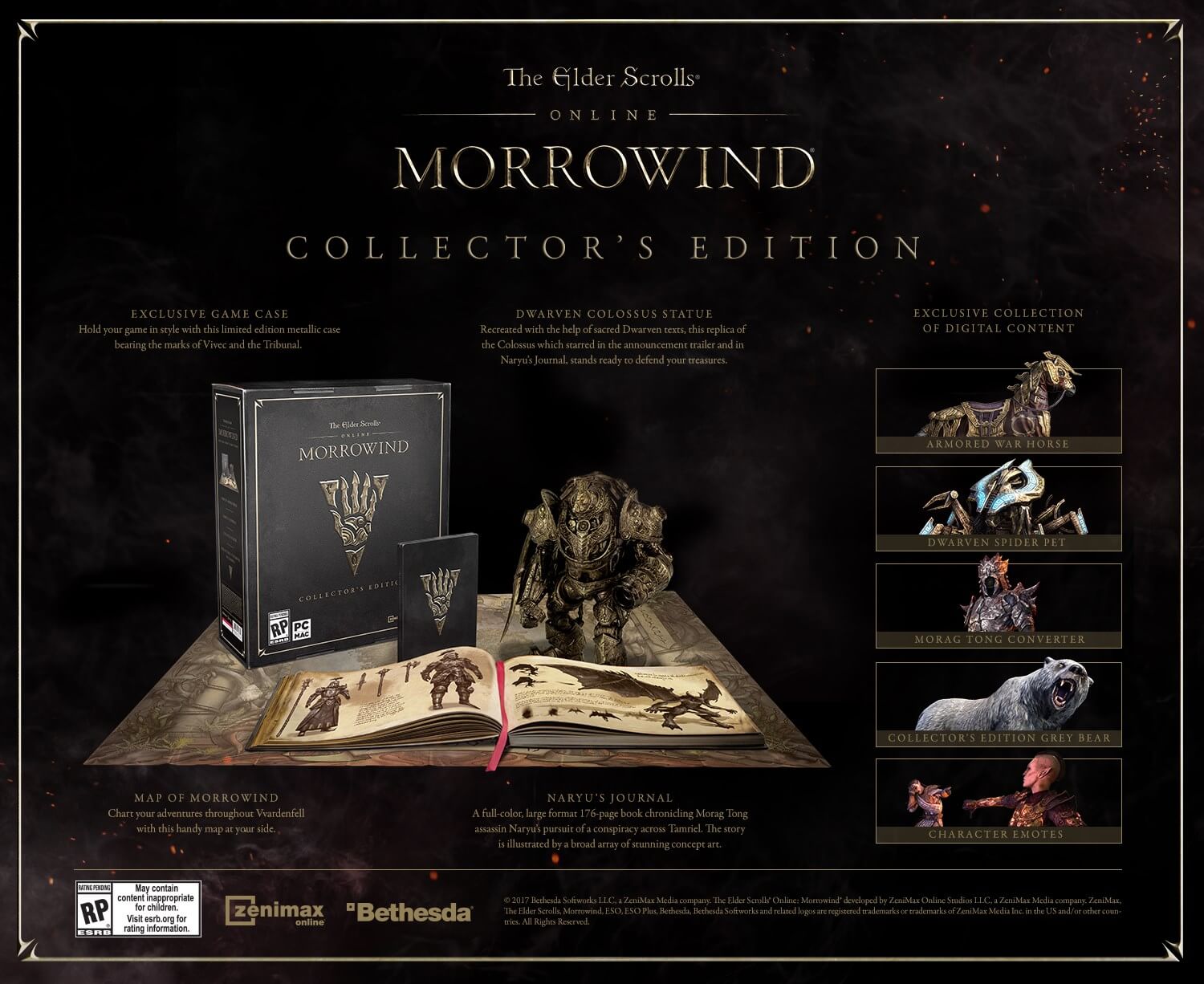 The Elder Scrolls Online Morrowind débarquera en juin, trailer à l