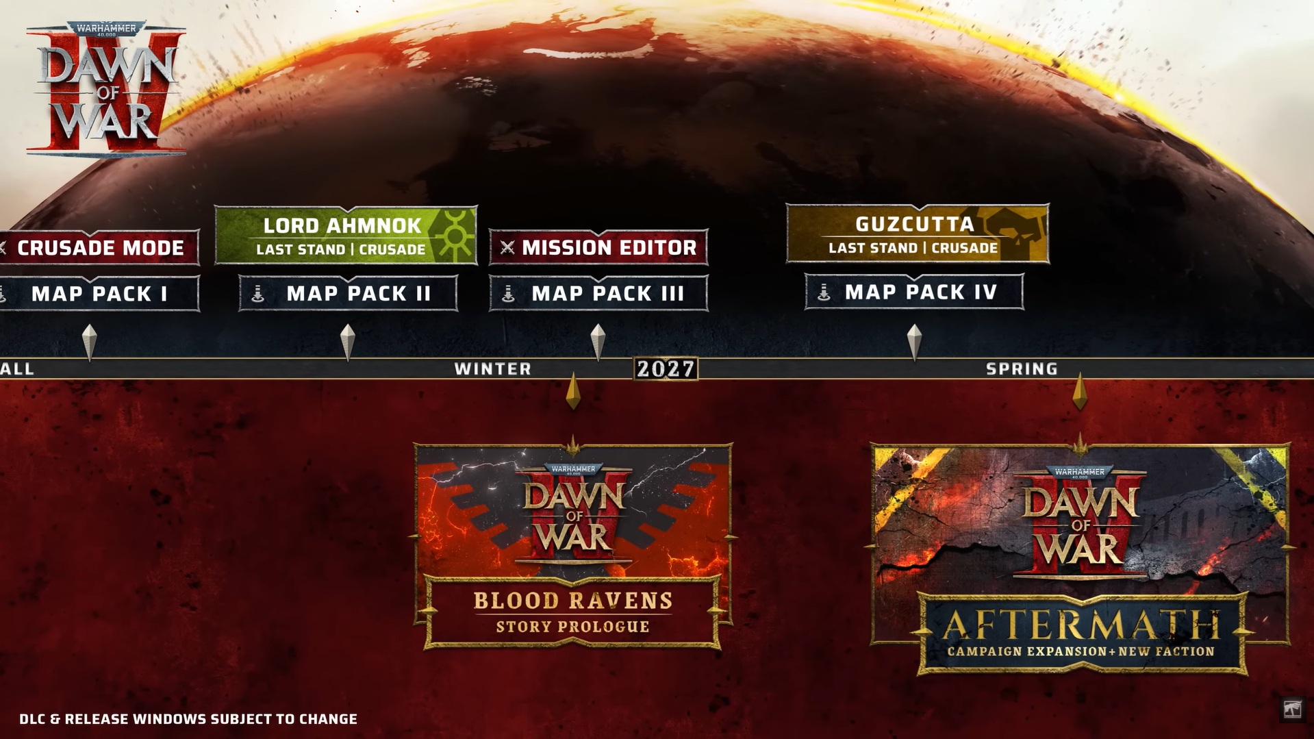 dawn_of_war_3_48 Dawn of War IV précise enfin sa date de sortie, son mode Croisade et sa roadmap